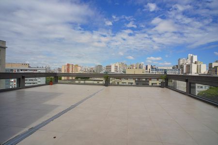 Área comum de kitnet/studio para alugar com 1 quarto, 42m² em Independência, Porto Alegre