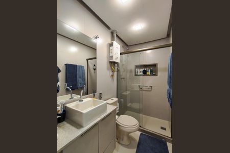 Apartamento à venda com 54m², 1 quarto e 1 vagaBanheiro Corredor