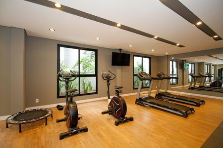 Studio à venda com 25m², 1 quarto e sem vaga Studio à venda com 25m², 1 quarto e sem vagaÁrea Comum - Academia