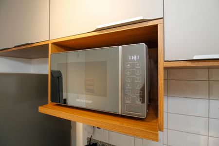 Studio à venda com 25m², 1 quarto e sem vaga Studio à venda com 25m², 1 quarto e sem vagaMicro-ondas