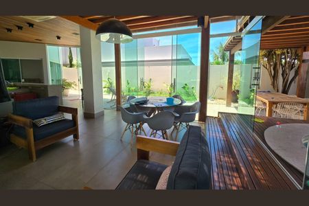 Casa de condomínio para alugar com 292m², 5 quartos e 2 vagasVaranda gourmet