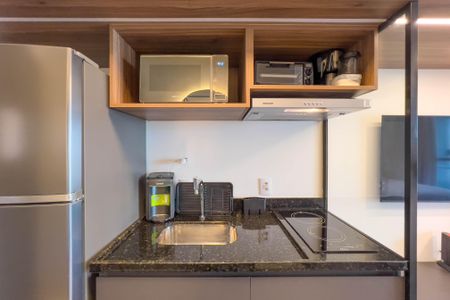 Studio para alugar com 25m², 1 quarto e sem vagaCozinha