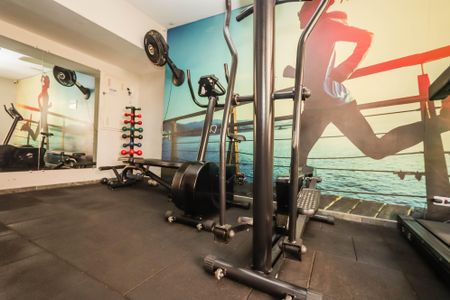 Apartamento para alugar com 58m², 2 quartos e 1 vaga Apartamento para alugar com 58m², 2 quartos e 1 vagaÁrea comum - Academia