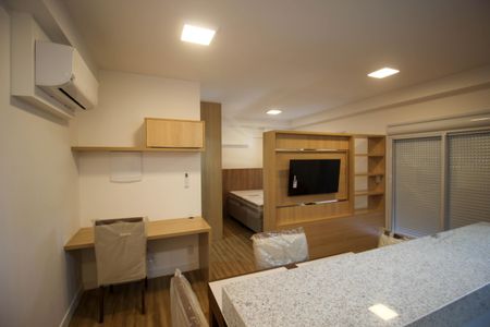 Sala de apartamento para alugar com 1 quarto, 38m² em Jardim Portal da Colina, Sorocaba