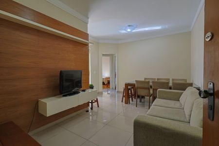 Sala de apartamento à venda com 2 quartos, 60m² em Santa Branca, Belo Horizonte
