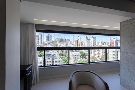 Varanda de apartamento à venda com 4 quartos, 143m² em Santo Antônio, Belo Horizonte