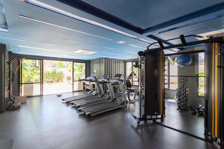 Apartamento à venda com 143m², 4 quartos e 3 vagas Apartamento à venda com 143m², 4 quartos e 3 vagasÁrea comum - Academia