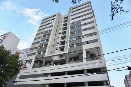 Apartamento para alugar com 40m², 1 quarto e 1 vagaFachada do Prédio