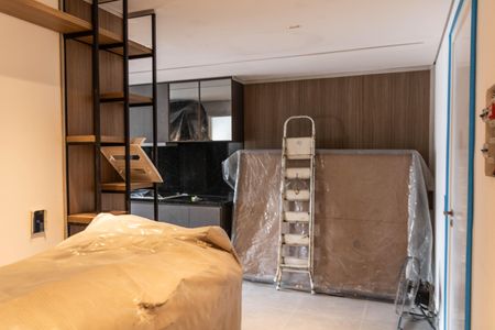 Sala de kitnet/studio para alugar com 1 quarto, 40m² em Barro Preto, Belo Horizonte