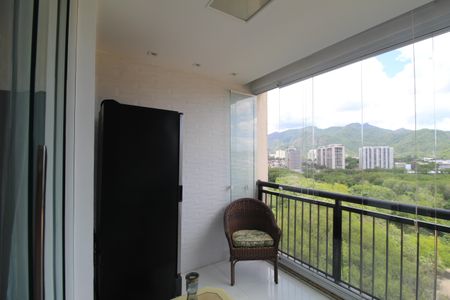 Sala - Varanda de apartamento para alugar com 3 quartos, 155m² em Barra Olímpica, Rio de Janeiro