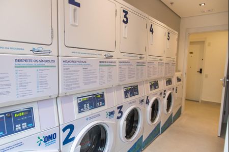 Studio à venda com 21m², 1 quarto e sem vagaLavanderia