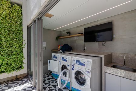 Studio à venda com 25m², 1 quarto e sem vagaÁrea Comum - Lavanderia