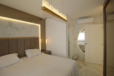 Suíte 1 de apartamento à venda com 1 quarto, 56m² em Jardim São Pedro, Porto Alegre