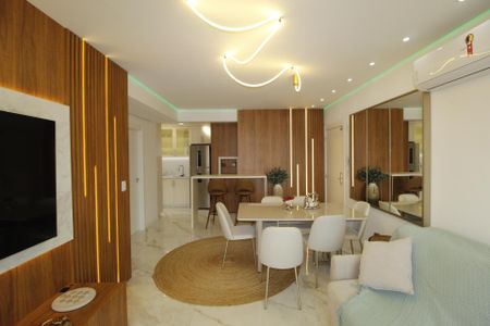 Sala de apartamento à venda com 1 quarto, 56m² em Jardim São Pedro, Porto Alegre