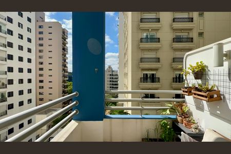 Apartamento à venda com 72m², 1 quarto e 1 vagaVaranda