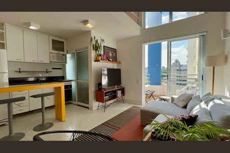 Apartamento à venda com 72m², 1 quarto e 1 vagaSala de TV