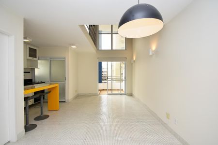 Sala de apartamento para alugar com 1 quarto, 72m² em Vila Madalena, São Paulo