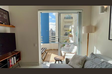 Apartamento à venda com 72m², 1 quarto e 1 vagaVaranda