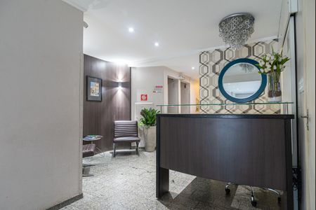 Studio para alugar com 35m², 1 quarto e sem vaga Studio para alugar com 35m², 1 quarto e sem vagaÁrea comum - Hall Social