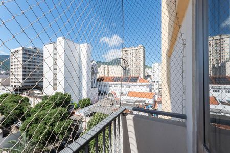 Varanda da Sala de apartamento à venda com 1 quarto, 63m² em Vila Isabel, Rio de Janeiro