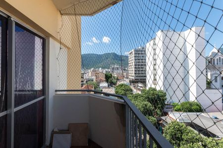 Apartamento à venda com 63m², 1 quarto e 1 vagaVaranda do Quarto 