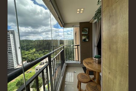 Apartamento à venda com 62m², 1 quarto e 1 vagaVaranda