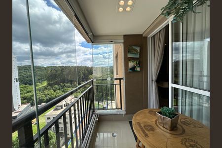 Apartamento à venda com 62m², 1 quarto e 1 vagaVaranda