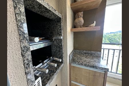 Apartamento à venda com 62m², 1 quarto e 1 vagaChurrasqueira