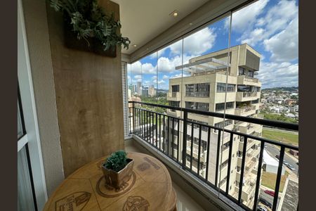 Apartamento à venda com 62m², 1 quarto e 1 vagaVaranda