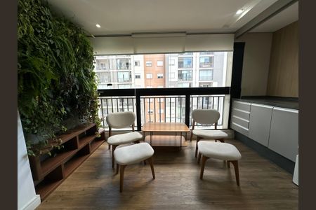 Apartamento para alugar com 64m², 1 quarto e 1 vagaVaranda