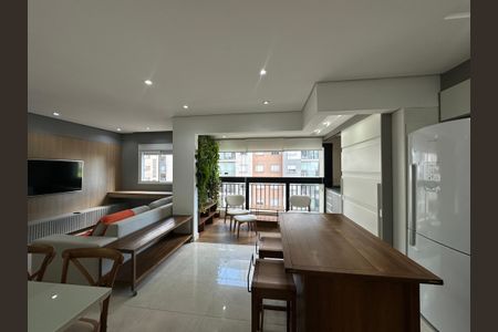 Apartamento para alugar com 64m², 1 quarto e 1 vagaSala