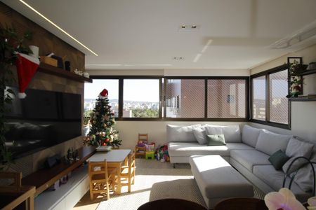 Sala de apartamento à venda com 3 quartos, 96m² em Bom Fim, Porto Alegre