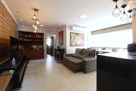 Sala de apartamento para alugar com 2 quartos, 80m² em Indianópolis, São Paulo