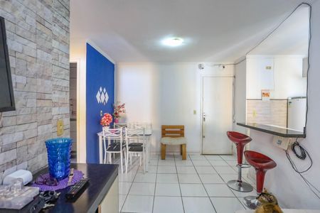 Sala  de apartamento à venda com 2 quartos, 44m² em Jardim Casa Grande, Diadema