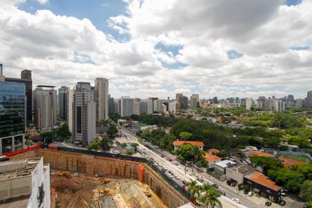 Vista da Varanda de apartamento para alugar com 1 quarto, 27m² em Pinheiros, São Paulo