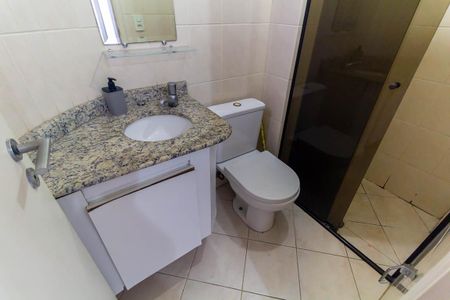 Apartamento à venda com 78m², 3 quartos e 2 vagasBanheiro da Suíte
