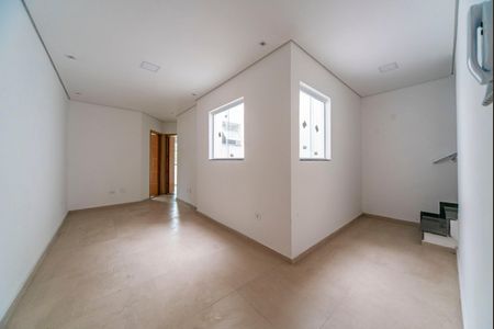 Sala de apartamento à venda com 2 quartos, 86m² em Vila Linda, Santo André