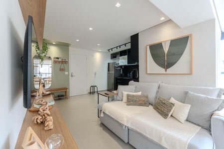 Sala de apartamento à venda com 1 quarto, 68m² em Consolação, São Paulo