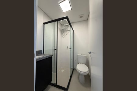 Banheiro Social de apartamento para alugar com 1 quarto, 40m² em Santa Felicidade, Curitiba