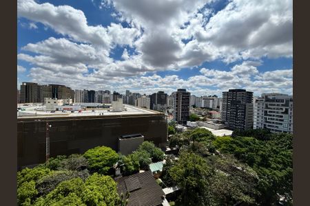 Vista de apartamento para alugar com 1 quarto, 73m² em Indianópolis, São Paulo