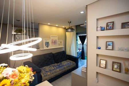 Sala de apartamento para alugar com 2 quartos, 78m² em Centro, Diadema