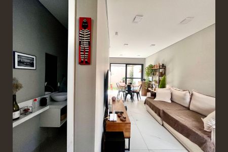 Casa de condomínio à venda com 85m², 2 quartos e 2 vagas Casa de condomínio à venda com 85m², 2 quartos e 2 vagasSala
