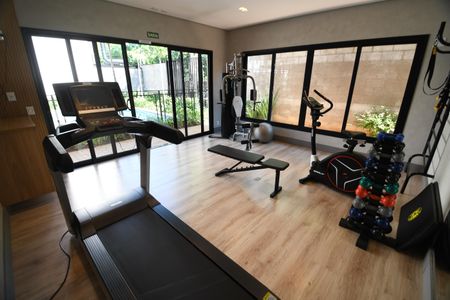 Casa de condomínio à venda com 85m², 2 quartos e 2 vagasÁrea comum - Academia