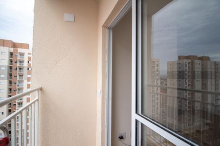 Varanda da Sala de apartamento para alugar com 2 quartos, 42m² em Júlio de Mesquita Filho, Sorocaba