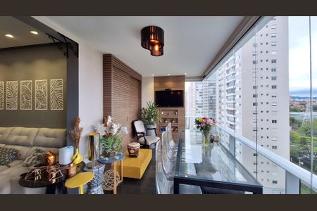 Varanda de apartamento à venda com 3 quartos, 87m² em Vila Anastácio, São Paulo