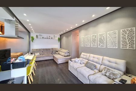 Sala de apartamento à venda com 3 quartos, 87m² em Vila Anastácio, São Paulo