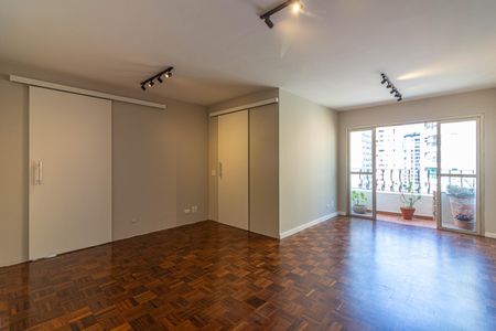 Sala de apartamento para alugar com 2 quartos, 88m² em Indianópolis, São Paulo
