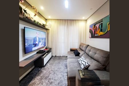 Sala de apartamento à venda com 3 quartos, 83m² em Continental, Osasco