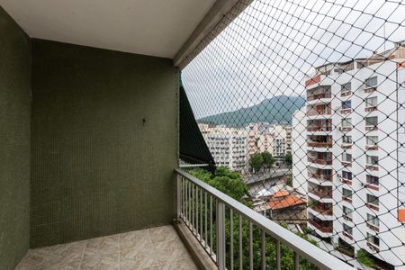 Varanda da Sala de apartamento para alugar com 1 quarto, 64m² em Maracanã, Rio de Janeiro