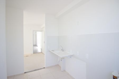 Apartamento à venda com 46m², 2 quartos e 1 vagaCozinha e Área de Serviço